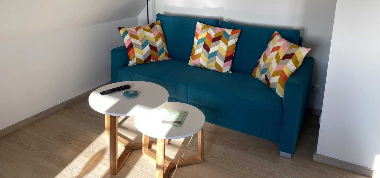 Sofa in Wohnung Gezeitenblick